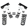2/5 Coil Drop Lowering Kit + C-Notch FOR 88-91 Chevy GMC C1500 Std Cab 2WD V8
