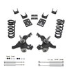3/5 Spindle Drop Kit + Shocks FOR 88-91 Chevy GMC C1500 Std Cab 1" Rotors 2WD V8
