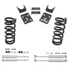 3/6 Coil Drop Lowering Kit + Shocks FOR 88-91 Chevy GMC C1500 Std Cab 2WD V6