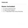 Items Included: