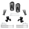 3/3-4 Coil Drop Lowering Kit + Shocks FOR 73-87 Chevy GMC C10 C15 2WD