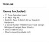 Items Included: