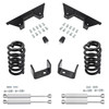 3/5 Coil Drop Lowering Kit + Shocks + C-Notch FOR 73-87 Chevy GMC C10 C15 2WD