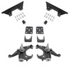 3/6 Spindle Drop Kit + C-Notch FOR 73-87 Chevy GMC C10 C15 1.25" Rotors 2WD