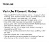 Vehicle Fitment Notes: