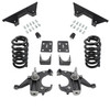 4/6 Spindle Drop Kit + C-Notch FOR 73-87 Chevy GMC C10 C15 1" Rotors 2WD
