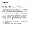Vehicle Fitment Notes: