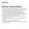 Vehicle Fitment Notes: