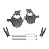 2"/2" Drop Kit + Rear Shocks FOR 99-06 Chevy Silverado GMC Sierra 1500 4WD