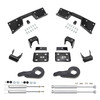 3"/5" Drop Kit + Shocks + C-Notch FOR 01-06 Chevy Silverado GMC Sierra 1500 4WD