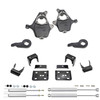 5"/5" Drop Lowering Kit + Shocks FOR 99-06 Chevy Silverado GMC Sierra 1500 4WD