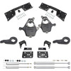5"/6" Drop Kit + Shocks + C-Notch FOR 01-06 Chevy Silverado GMC Sierra 1500 4WD