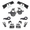5"/7" Drop Lowering Kit + C-Notch FOR 01-06 Chevy Silverado GMC Sierra 1500 4WD