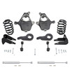 4"/5" 00-06 GM SUV Drop Kit - Spindles+Keys | RearK+Rear Shocks