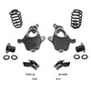 3-4/4 07-14 GM SUV Spindle + Coil Relocator Drop Kit + Extenders