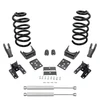 2007-2013 Silverado / Sierra 1500 V6 2/3-4 Lowering Kit - Coils + Rear Shocks