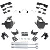 2007-2013 Silverado / Sierra 1500 2/5-6 Lowering Kit - Spindles + Rear Shocks + C-Notch