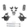 2007-2013 Silverado / Sierra 1500 V6 4/7 Lowering Kit - Spindles + Coils + Rear Shocks