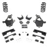 2007-2013 Silverado / Sierra 1500 V6 5/7 Lowering Kit - Spindles + Coils + C-Notch