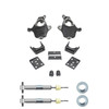 2007-2013 Silverado / Sierra 1500 2.5-4/7 Lowering Kit - Spindles + Adjustable Struts
