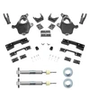 2007-2013 Silverado / Sierra 1500 2.5-4/8-9 Lowering Kit - Spindles + Adjustable Struts + C-Notch