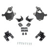 2014-2016 Silverado / Sierra 1500 2/5-6 Lowering Kit - Spindles - Cast Steel Arms