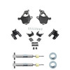 2014-2016 Silverado / Sierra 1500 2.5-4/5-6 Lowering Kit - Spindles + Adjustable Struts - Cast Steel
