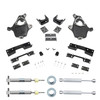 2014-2016 Silverado / Sierra 1500 2.5-4/7 Lowering Kit - Spindles + Struts + Shocks + C-Notch - Cast