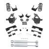 2014-2016 Silverado / Sierra 1500 V6 5/6 Lowering Kit - Spindles + Coils + Rear Shocks + C-Notch - C