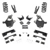 2014-2016 Silverado / Sierra 1500 V6 5/8-9 Lowering Kit - Spindles + Coils + C-Notch - Cast Steel Ar