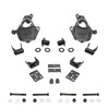 Trekline 2014-2018 Silverado/Sierra 1500 3-4/6 Spindle/Relocator Kit Shackle HW; 2019 LD/Limited DC