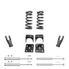Trekline 2/4-5 Coil Lowering Kit for 2002-2008 Dodge Ram 1500 2WD V6 + Shocks