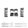 Trekline 3/6 Coil Lowering Kit for 2002-2008 Dodge Ram 1500 2WD V6 + Shocks