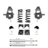 Trekline 5/6 Spindle/Coil Lowering Kit for 2002-2008 Dodge Ram 1500 2WD V6 + Shocks
