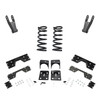 Trekline 2/4-5 Coil Lowering Kit for 2002-2008 Dodge Ram 1500 2WD V8 + C-Notch