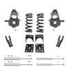 Trekline 4/4-5 Spindle/Coil Lowering Kit for 2002-2008 Dodge Ram 1500 2WD V8 + Shocks