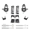 Trekline 4/7-8 Spindle/Coil Lowering Kit for 2002-2008 Dodge Ram 1500 2WD V8 + Shocks