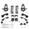 Trekline 5/6 Spindle/Coil Lowering Kit for 2002-2008 Dodge Ram 1500 2WD V8 + Shocks + C-Notch