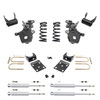 Trekline 3/5 Spindles & Coils Lowering Kit for 1997-2003 Ford F-150 2WD V8 + Shocks