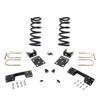 Trekline 3/6 Coils Lowering Kit for 1997-2003 Ford F-150 2WD V6 + C-Notch