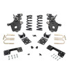 Trekline 4/6 Spindles & Coils Lowering Kit for 1997-2003 Ford F-150 2WD V6 + C-Notch