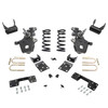 Trekline 5/5 Spindles & Coils Lowering Kit for 1997-2003 Ford F-150 2WD V8 + C-Notch