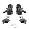Trekline 2/2 Drop spindles Drop Kit — 95-99 Tahoe Yukon 4-Door 2WD V8