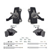 Trekline 2/2 Drop spindles Drop Kit — 95-99 Tahoe Yukon 4-Door 2WD V8 + Shocks