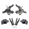 Trekline 2/3–4 Drop spindles Drop Kit — 95-99 Tahoe Yukon 4-Door 2WD V8