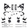 Trekline 4/5 Drop control arms and coils Drop Kit — 95-99 Tahoe Yukon 4-Door 2WD V8 + Shocks