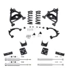 Trekline 4/6 Drop control arms and coils Drop Kit — 95-99 Tahoe Yukon 4-Door 2WD V8 + Shocks