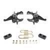 2/2 Spindles Lowering Kit for 1983–1997 Chevy Blazer GMC Jimmy 2WD I4/V6