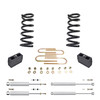 3/4 Coils Lowering Kit with Front and Rear Shocks for 1983–1988 Chevy Blazer GMC Jimmy 2WD I4