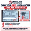 Check the FIRST SPR character on the factory door label